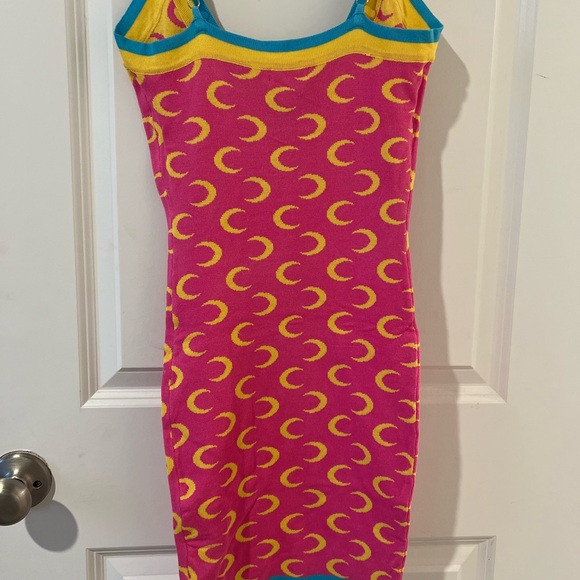 Pink and Yellow Patterned Dress - Picture 6 of 7